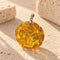 Amber pendant - 約40x35mm