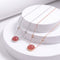 Starlight Rhodochrosite Necklace - 銀色