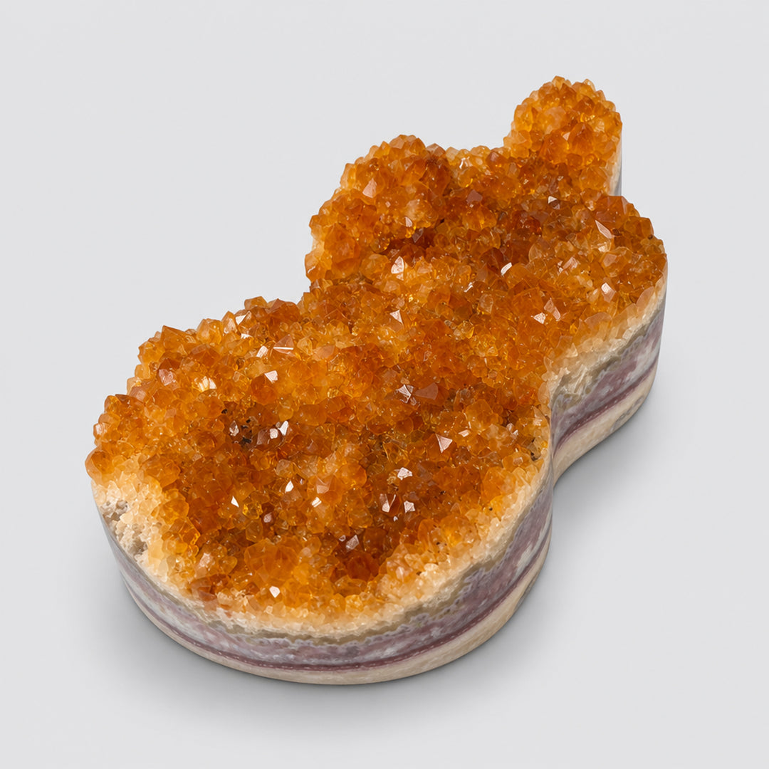 黃水晶葫蘆擺設