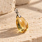 Citrine pendant - 約21x16mm