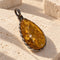 Amber pendant - 約42x30mm