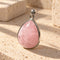 Morganite pendant - 約32x22x10mm