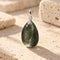 Green Phantom Quartz pendant - 約27x19x12mm