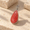 Rhodochrosite pendant - 約27x15mm