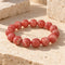 Rhodochrosite Bracelets. - 約13mm