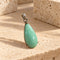 Turquoise pendant - 約22x5mm