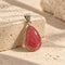 Rhodochrosite pendant - 約21mm