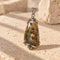 Green Phantom Quartz pendant - 約35x16mm