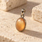 Moonstone pendant - 約12x10mm