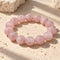 Rose Quartz Bracelets. - 約15mm