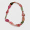 Pink Tourmaline Raw Stone Bracelet