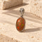 Opal pendant - 約13x9mm