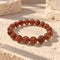 Copper Rutilated Quartz bracelet - 約11mm