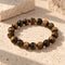 Yellow blue Tiger’s Eye bracelet - 約10mm