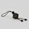 Golden Obsidian Cat Paw Charm (Small) - 17mm