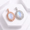 Midnight Paris Vintage Moonstone Pendant - 31*19mm / 銀