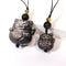Obsidian Nine-Tailed Fox Ornament - S-18mm