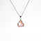 Russian Strawberry Quartz Winding Inlaid Pendant
