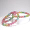 Candy Tourmaline Square Sugar Bracelet -  6mm 