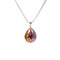 Cacoxenite in Amethyst Pendant