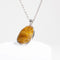 Cacoxenite in Amethyst Pendant