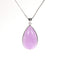 Kunzite Waterdrop Pendant -  30x19 