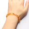 Orange Opal Bracelet -  5x7mm 