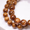 High Quality Cat Eye Effect Bronze Rutilated Quartz Bracelet -  8mm  / Cat's eye