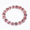 [High Quality] All Red Super Seven Bracelet -  10mm 