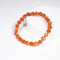 High Quality Diamond cut Sunstone Bracelet -  7mm 
