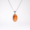 Sunstone Oval Shaped Pendant -  24x14mm 