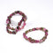 Watermelon Tourmaline Raw Stone Bracelet