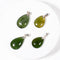 Green Tourmaline Waterdrop Pendant