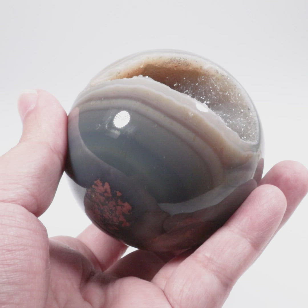 奉仕品　高級品♡オススメ‼︎ 瑪瑙　水晶　笑口　母岩無し　オールカット 玛瑙开口笑球– CRYSTALE 天然水晶專門店