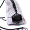 Obsidian David Star Necklace -  28mm 